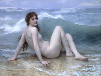 Bouguereau, William-Adolphe : The Wave